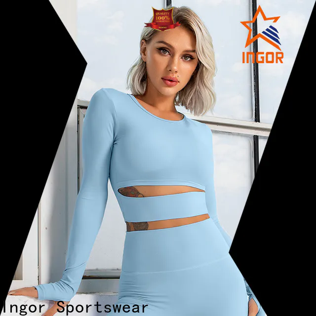 INGOR soft recycled fabric wholesale with high quality at the gym