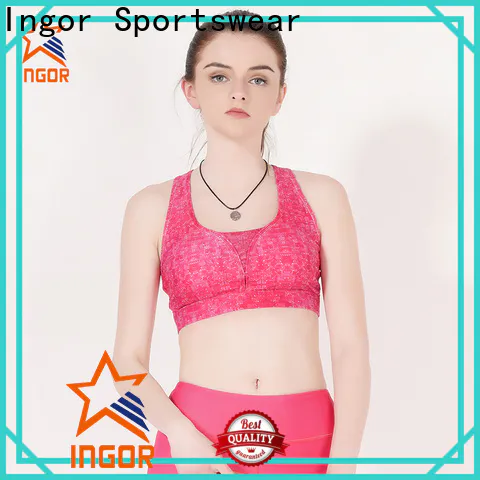 INGOR wireless womens sports bra to enhance the capacity of sports for girls