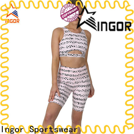 INGOR custom luxury yoga wear supplier for ladies