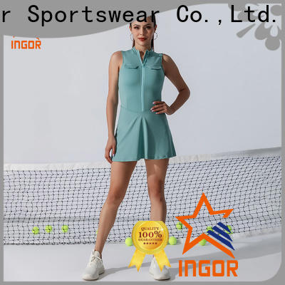 INGOR personalized woman tennis clothes supplier for ladies