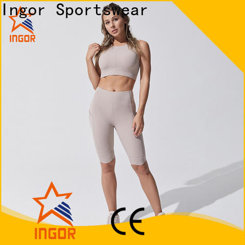 INGOR high quality comfortable yoga clothes for manufacturer for gym