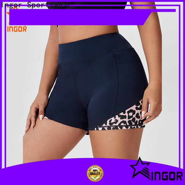 INGOR personalized women's tennis shorts with high quality for yoga