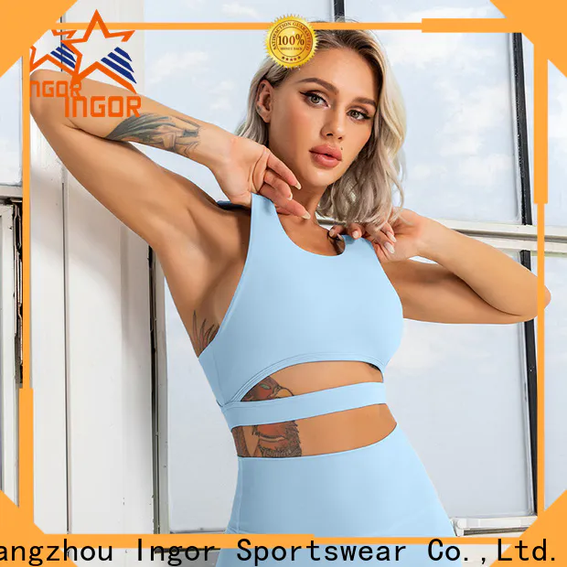 soft high impact sports bra longline with high quality for girls