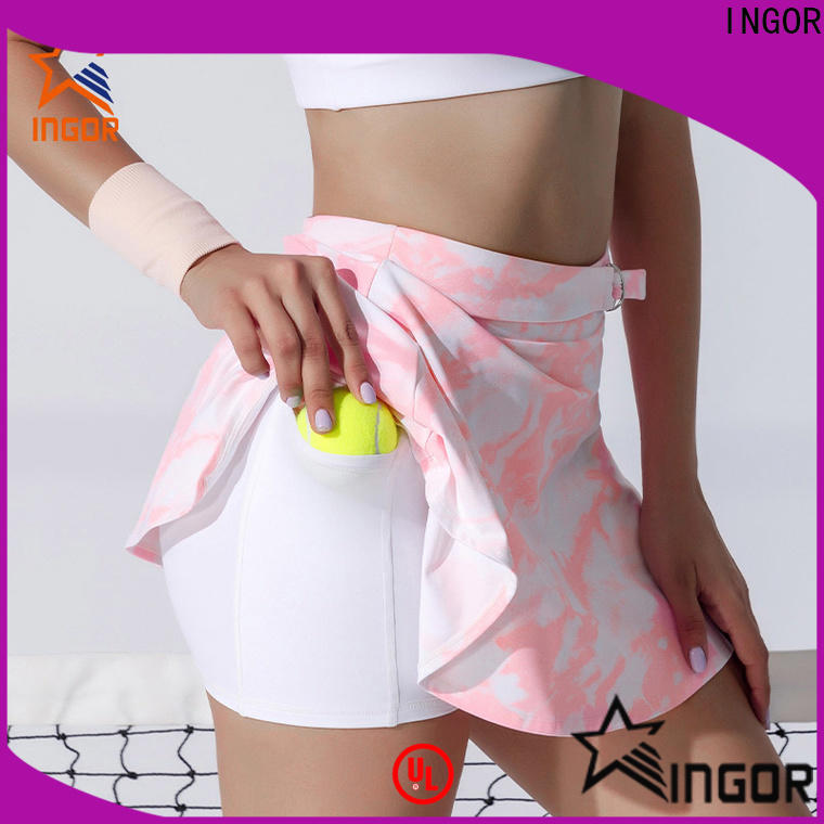 INGOR white running shorts for ladies