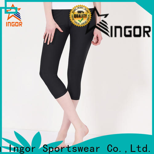 INGOR durability yoga pants for curvy women with high quality for sport