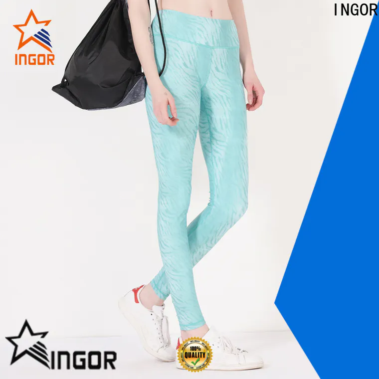 INGOR gym fit women yoga pants with high quality for girls