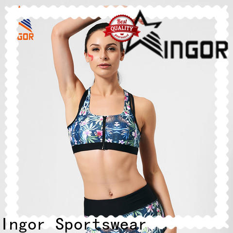 INGOR fashion cotton on sports bra on sale for sport