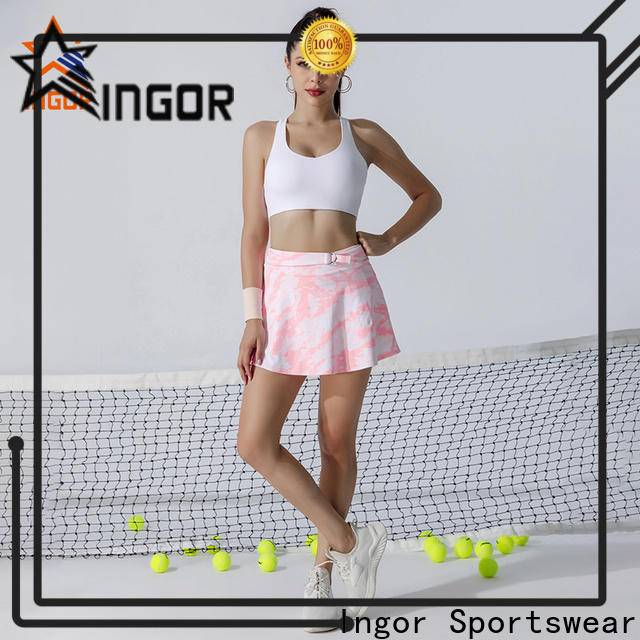 INGOR personalized tennis women clothes production for sport