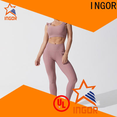 INGOR yoga outfit for ladies bulk production for gym
