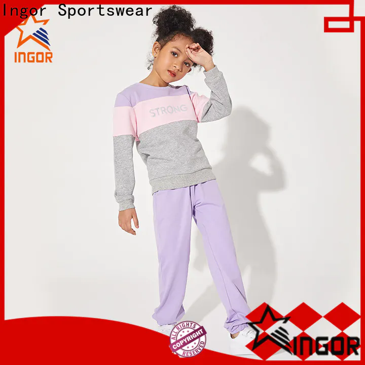 INGOR kids athletic outfits type for ladies