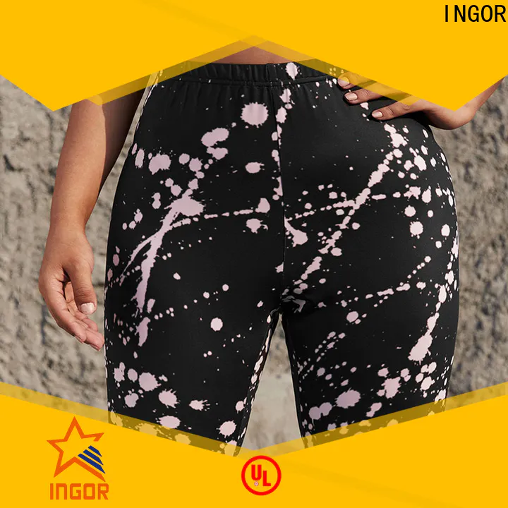 custom cotton cycling shorts womens at the gym