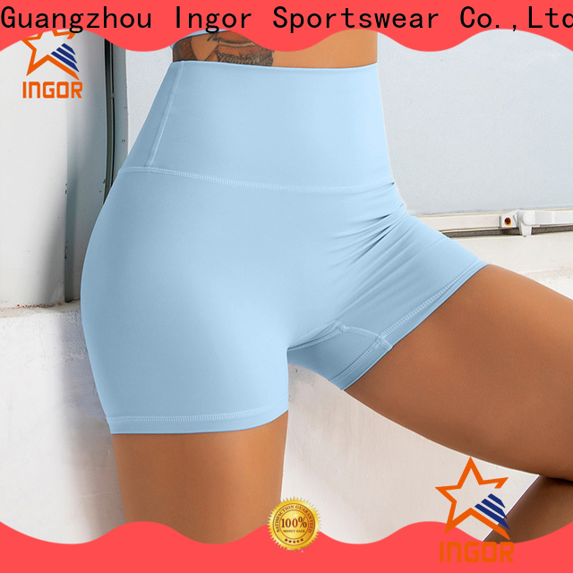 INGOR waisted women's sport shorts on sale for girls