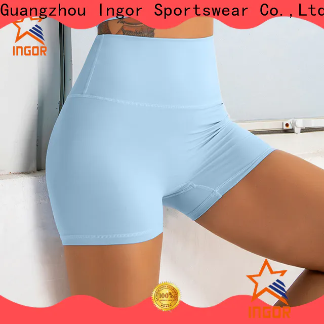 INGOR waisted women's sport shorts on sale for girls