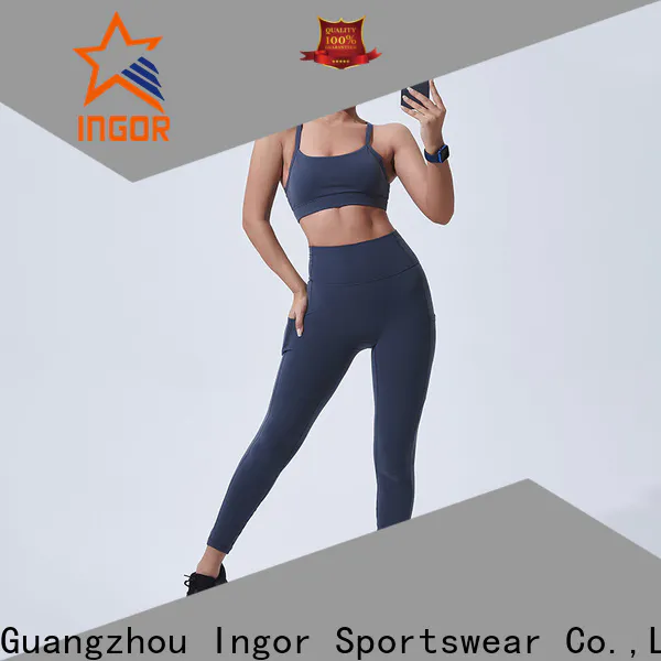 INGOR yoga outfit for ladies supplier for sport