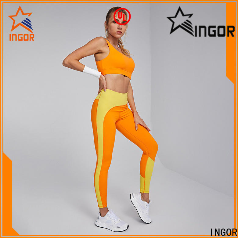 fashion yoga outfit for ladies for manufacturer for sport