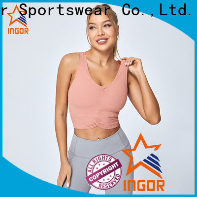 INGOR neck bonds sports bra to enhance the capacity of sports for ladies