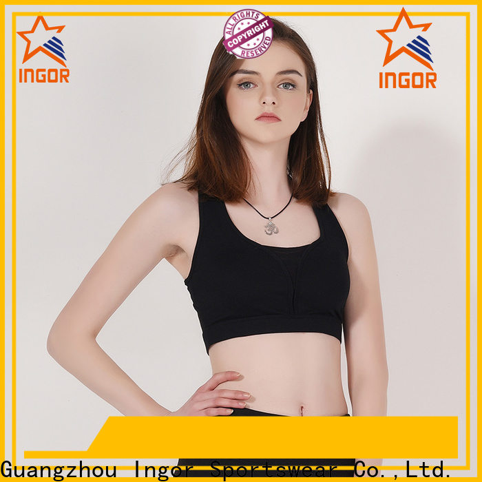 INGOR workout sports crop top with high quality for ladies