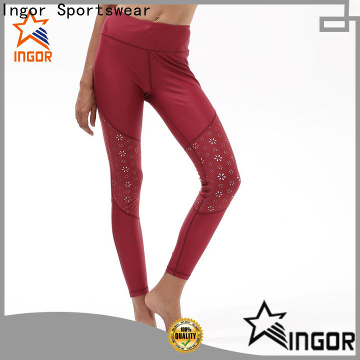 INGOR durability women's skin tight yoga pants on sale at the gym