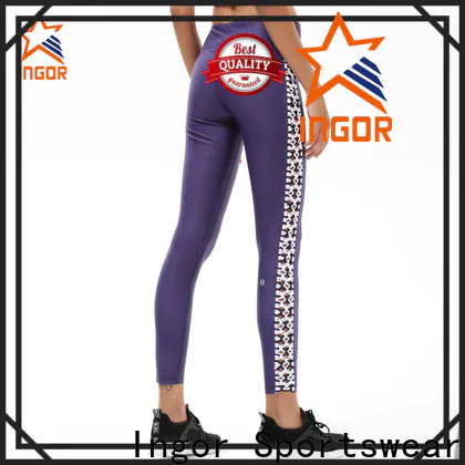 INGOR fashion yoga capris with high quality at the gym