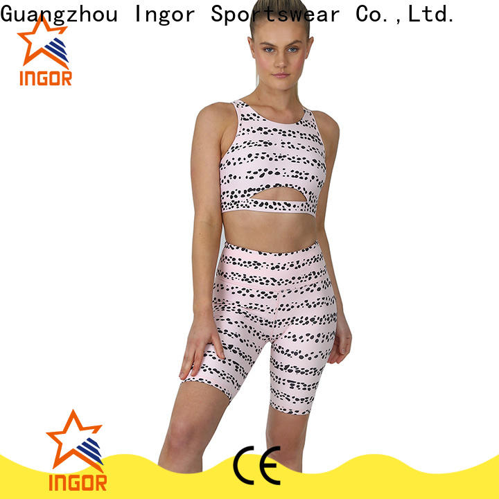 INGOR best yoga outfits factory price for gym