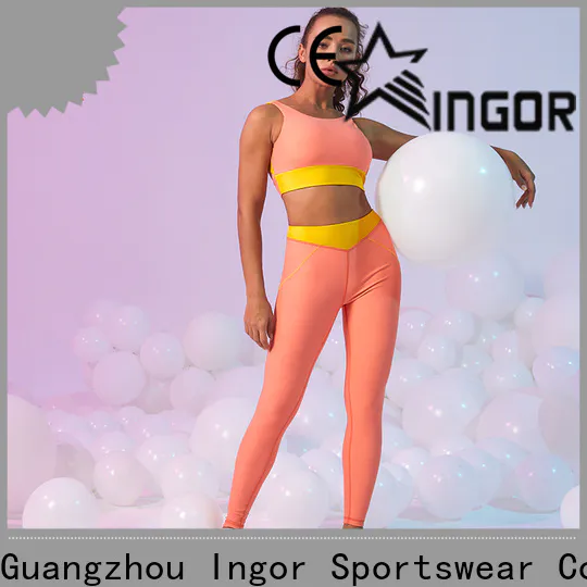 INGOR custom yoga wear brand marketing for ladies