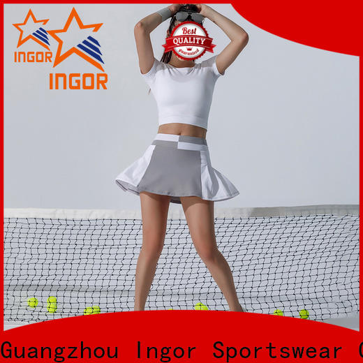 INGOR personalized woman tennis clothes supplier for girls