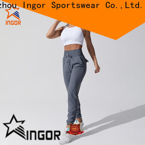 INGOR personalized cotton yoga clothes for manufacturer for sport