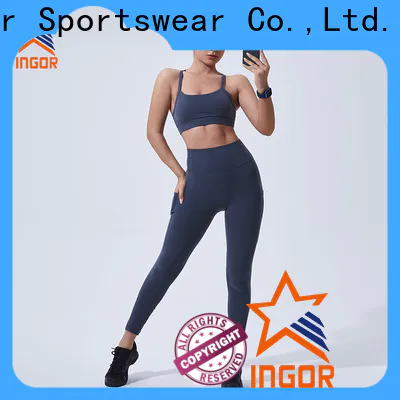 INGOR online yoga shorts outfit marketing for women