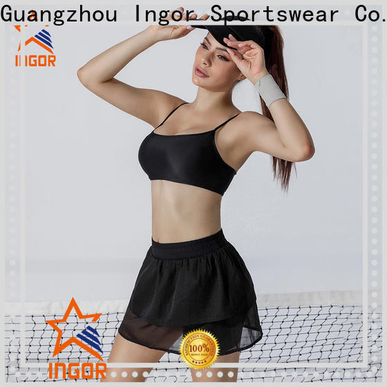 INGOR companies one shoulder sports bra to enhance the capacity of sports at the gym
