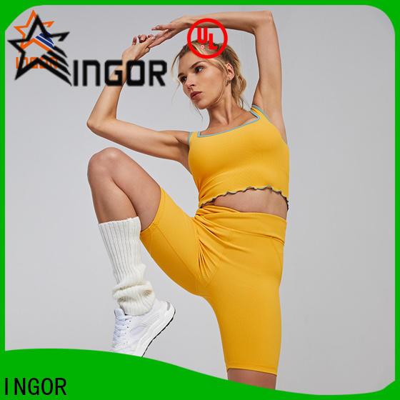 INGOR cool yoga clothes marketing for gym