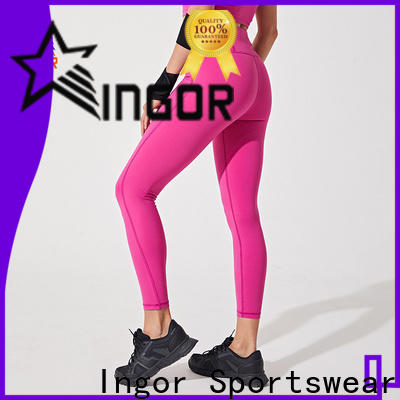 INGOR fitness woman black yoga pants on sale for ladies