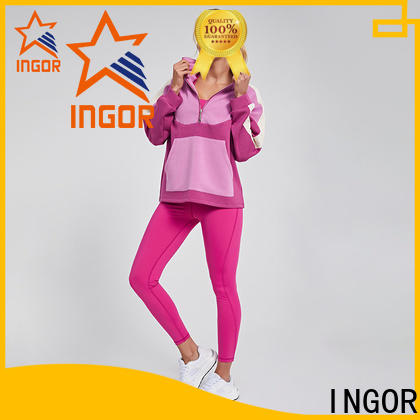 INGOR cotton yoga clothes supplier for ladies