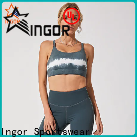 INGOR strappy womens sports bra with high quality for girls