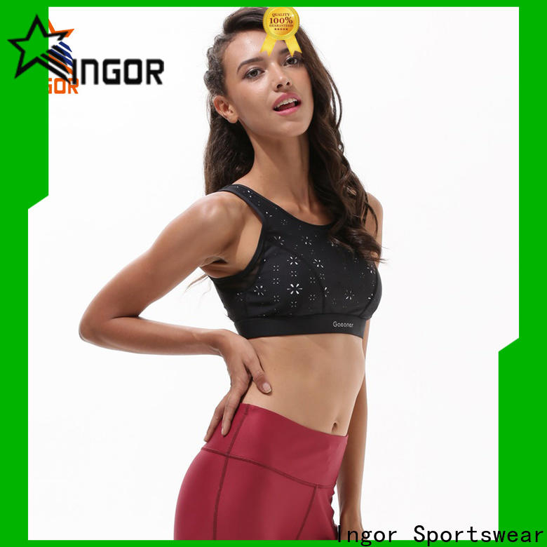 INGOR soft yoga bra with high quality at the gym