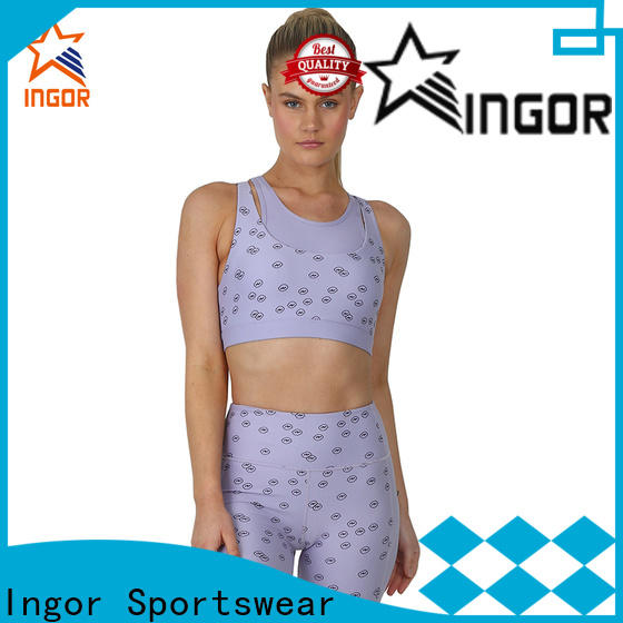 INGOR personalized eco yoga wear bulk production for ladies