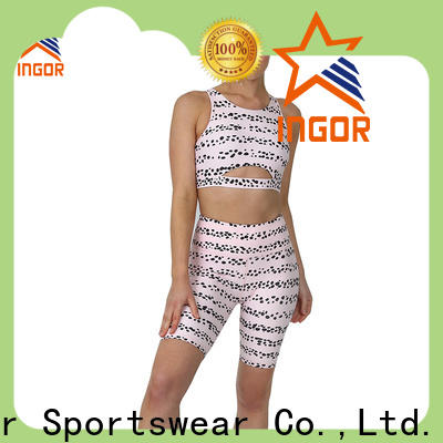 INGOR fashion comfortable yoga clothes supplier for gym