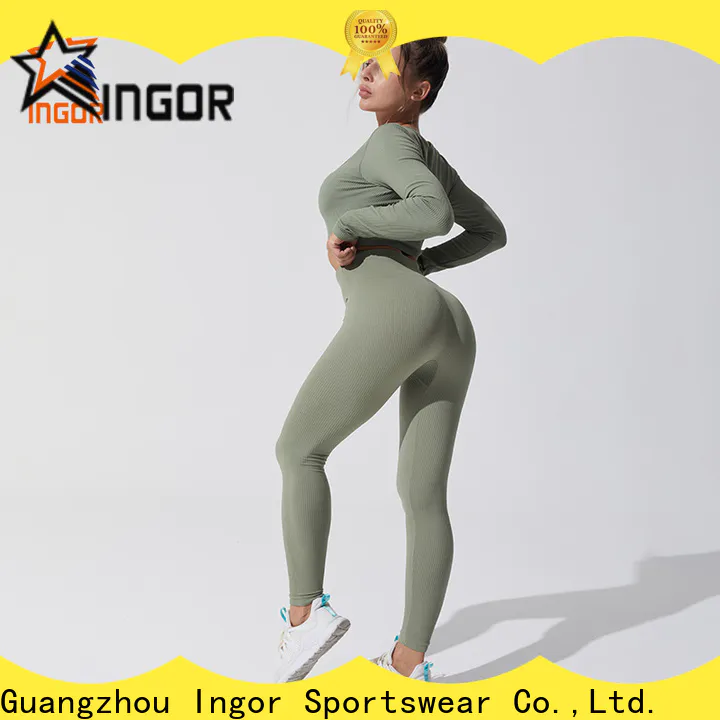 INGOR high quality ladies yoga clothes factory price for ladies