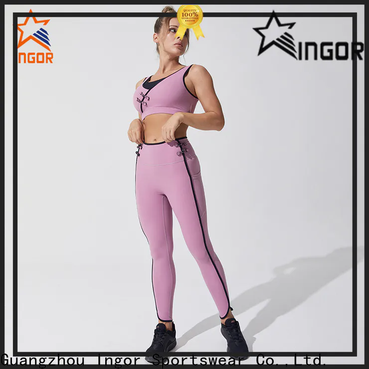 INGOR custom yoga apparels supplier for ladies
