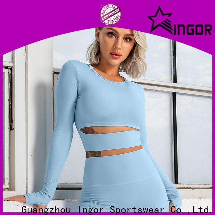 INGOR recycled fabrics to enhance the capacity of sports for ladies