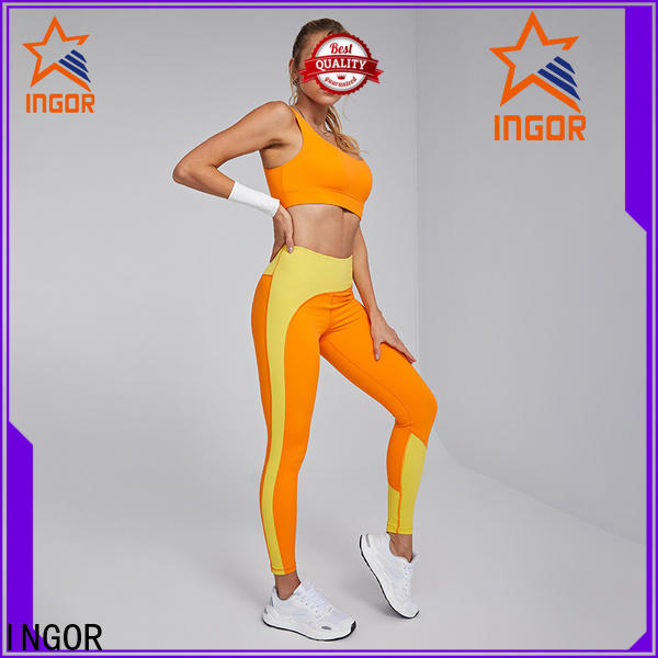 INGOR sustainable yoga clothes marketing for sport