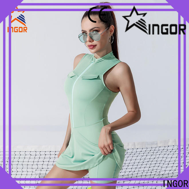 INGOR personalized woman tennis wear supplier for yoga
