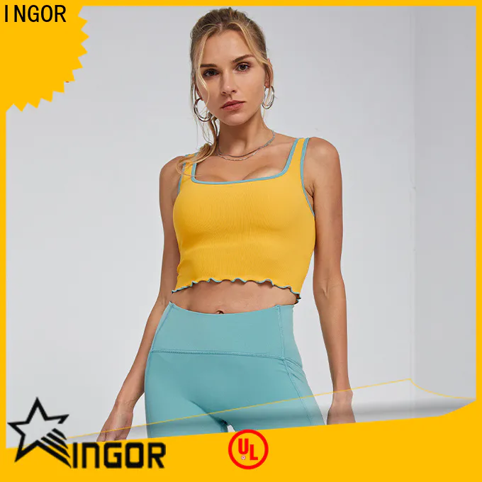 INGOR racerback cotton on sports bra on sale for ladies