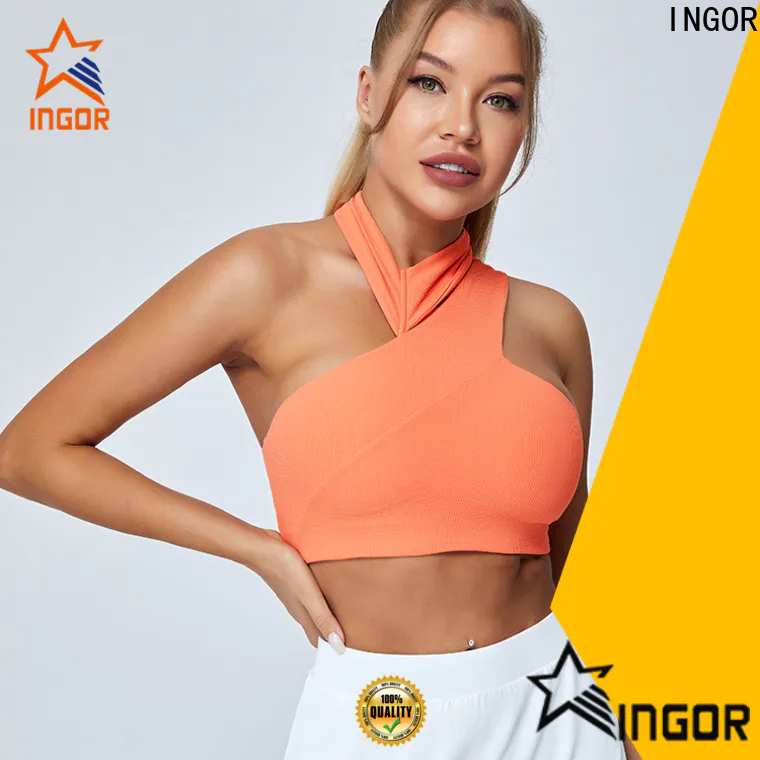 INGOR sexy cotton on sports bra on sale for women