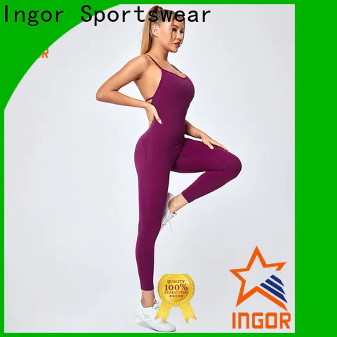 INGOR personalized yoga sports wear factory price for ladies