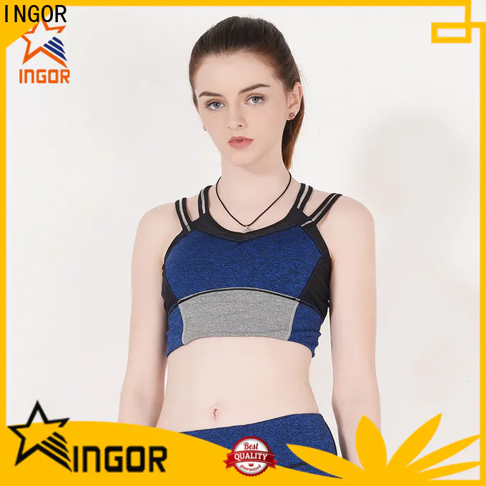 INGOR breathable adjustable sports bra to enhance the capacity of sports for ladies