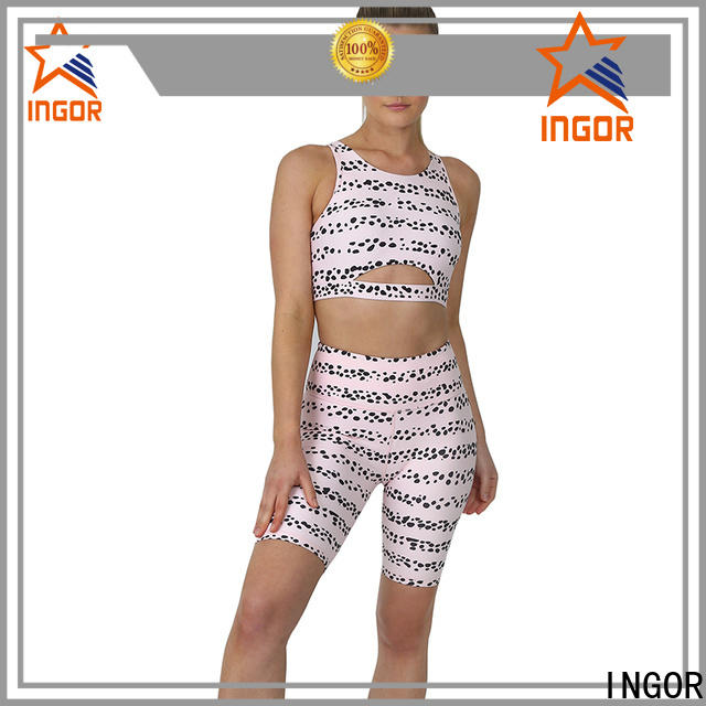 personalized organic cotton yoga wear factory price for yoga