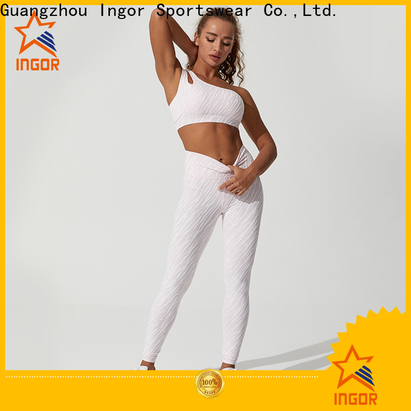 INGOR high quality gym activewear sets overseas market for yoga