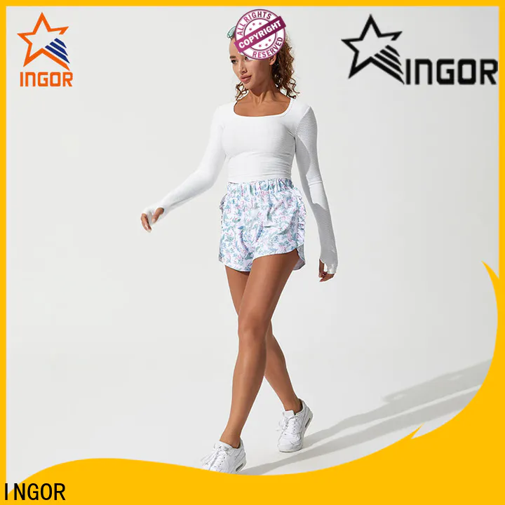 INGOR luxury yoga wear marketing for women