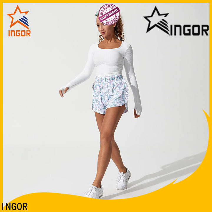 INGOR luxury yoga wear marketing for women