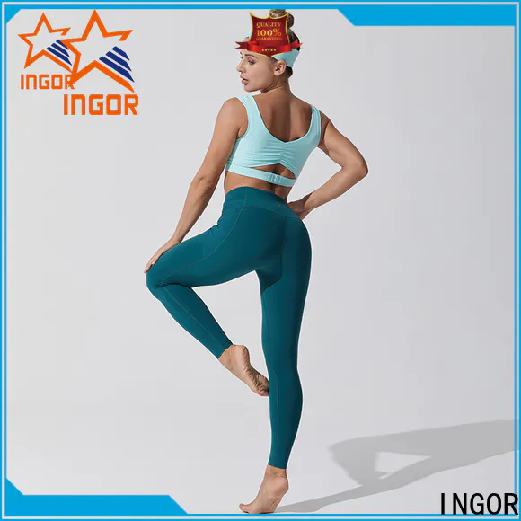 INGOR warm yoga clothes factory price for women
